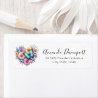 Flores de margarita con la dirección de una hermos