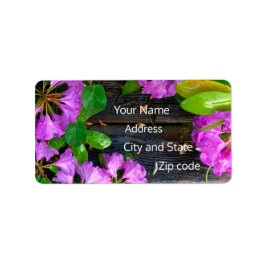 Etiqueta Flores elegantes rosas azaleas rosas