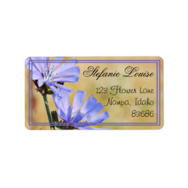 Etiqueta Flores salvajes por la mañana