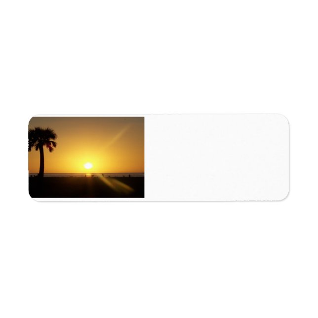 Etiqueta Florida Sunset (Frente)