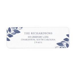 Etiqueta Foliage con tinta | BODA