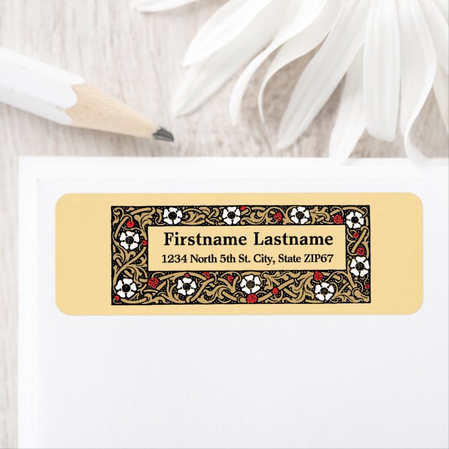 Etiqueta Foliage floral de fresa (In situ)