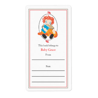 Etiqueta Folleto de la muñeca