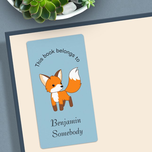 Etiqueta Folleto de Pequeño Fox (Subido por el creador)