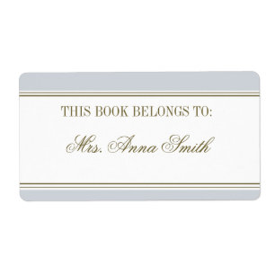 Etiqueta Folleto franco franja simple