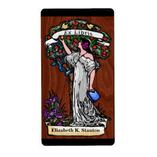 Etiqueta Folleto personalizado del árbol del conocimiento