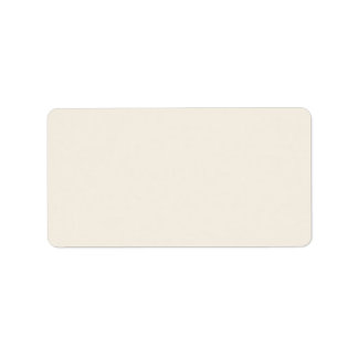 Etiqueta Fondo de color de tendencia sólida marfil-beige cl