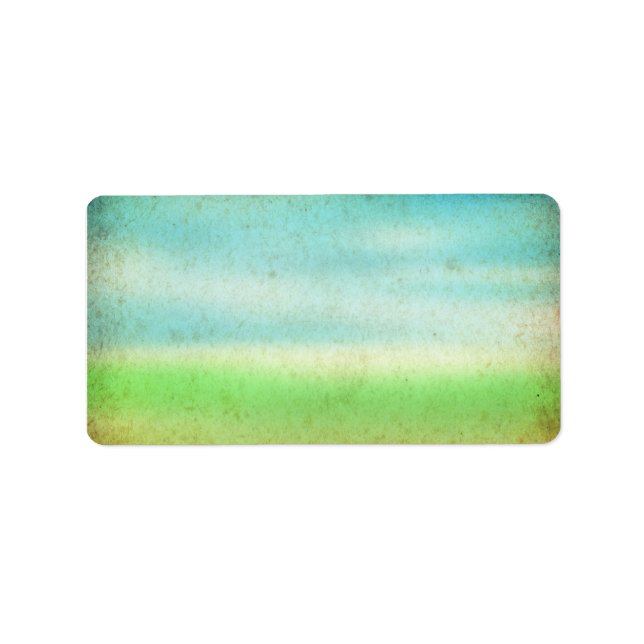 Etiqueta Fondo de primavera (Frente)