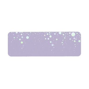 Etiqueta Fondo - estrellas del purpurina de la lavanda