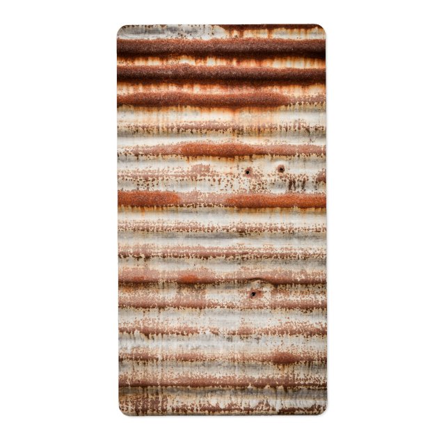 Etiqueta Fondo Metalizado Rusty (Frente)