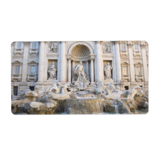Etiqueta Fontana de Trevi