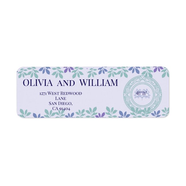 Etiqueta Forever Comienza Aquí: Un Boda (Frente)