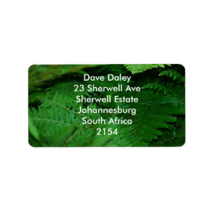 Etiqueta Forever green