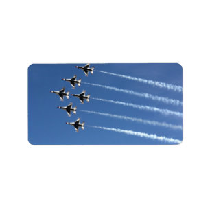 Etiqueta Formación delta F-16 Thunderbirds