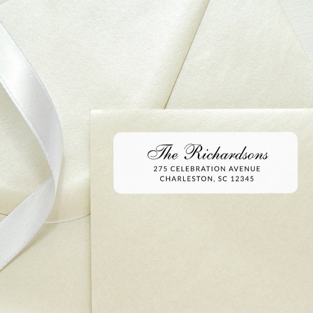 Etiqueta Formal and Classic | Black and White (Subido por el creador)