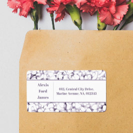 Etiqueta Formas de onda minimalistas abstractas Chic