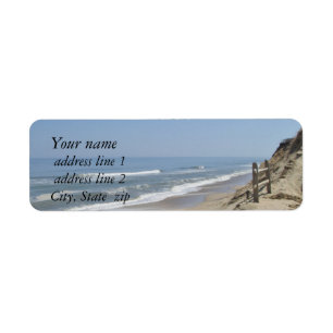 Etiqueta Foto de playa