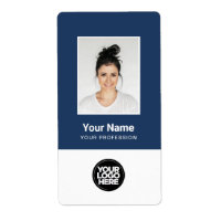 Foto, logotipo, nombre de identificación de emplea