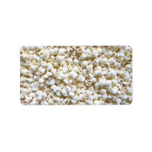 Etiqueta Fotografía de textura de palomitas