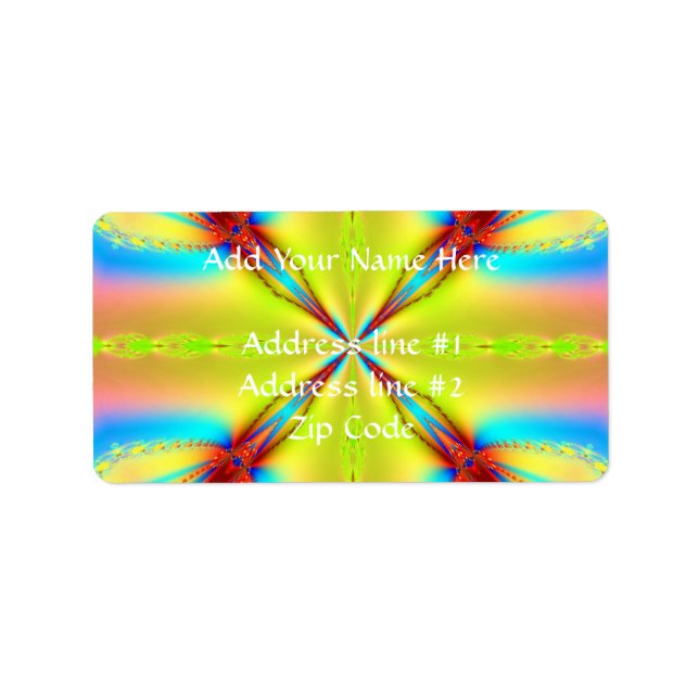 Etiqueta Fractalscope 31 (Frente)