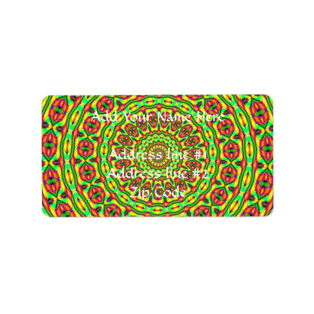 Etiqueta Fractalscopio 33 (Frente)