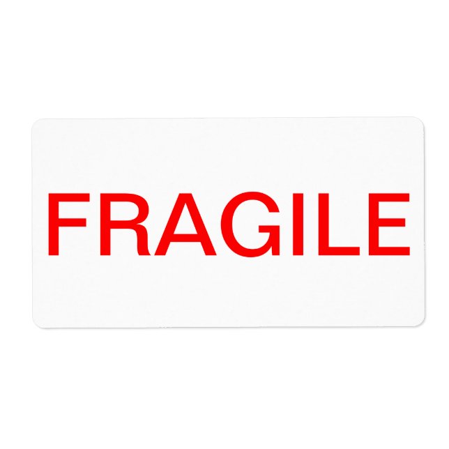 ETIQUETA FRÁGIL (Frente)