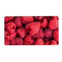 Frambuesas rojas frescas
