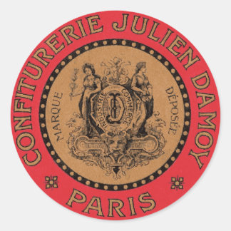 Etiqueta francesa vintage