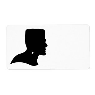ETIQUETA FRANKENSTEIN SILHOUETTE