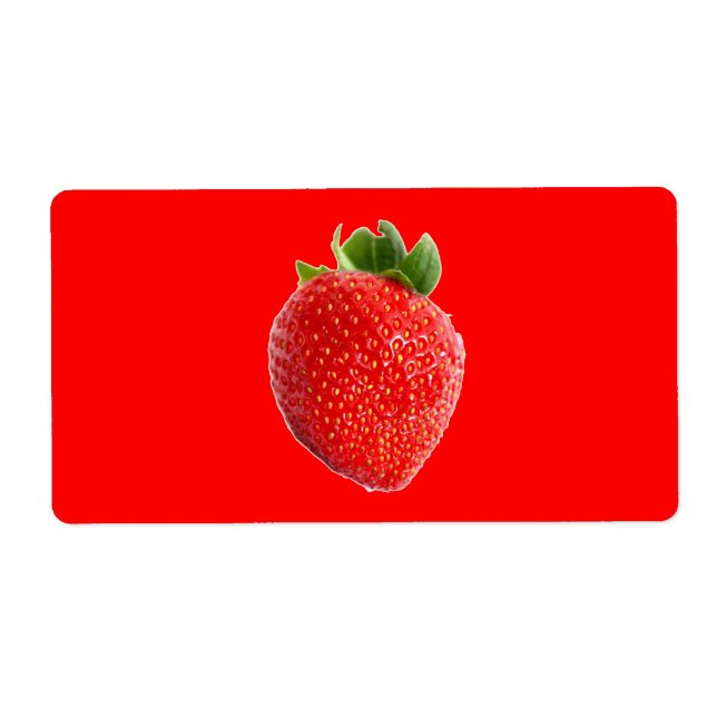 Etiqueta Fresa de verano (Frente)