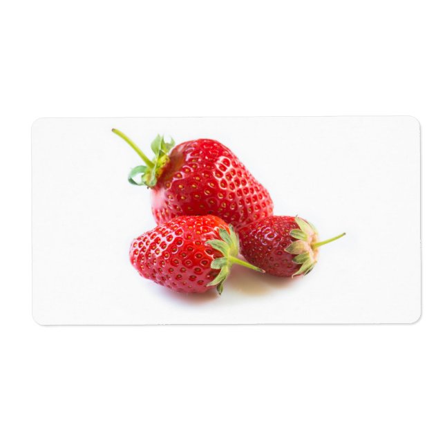 Etiqueta Fresas (Frente)