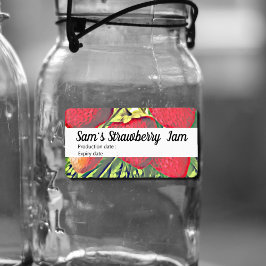 Etiqueta Fresas antiguas - Jam personalizado