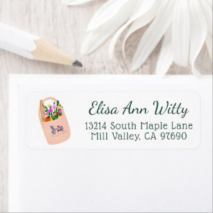 Etiqueta FRESCO DEL MERCADO Lindo Bridal Shower Personaliza