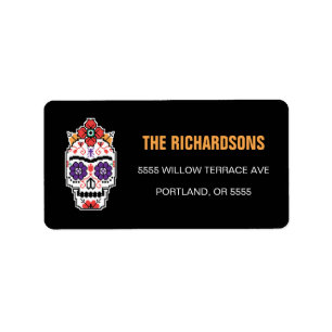 Etiqueta Frida Kahlo   Dia De Los Muertos