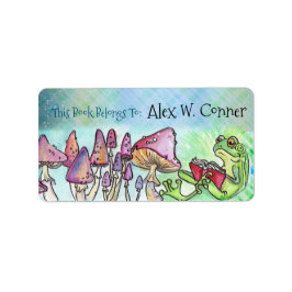 Etiqueta Frog De Cuentos Este Libro Pertenece A: Custum