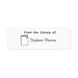 Etiqueta From the Library of Labels, Library Stickers