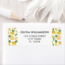 Fruta cítrica de limón