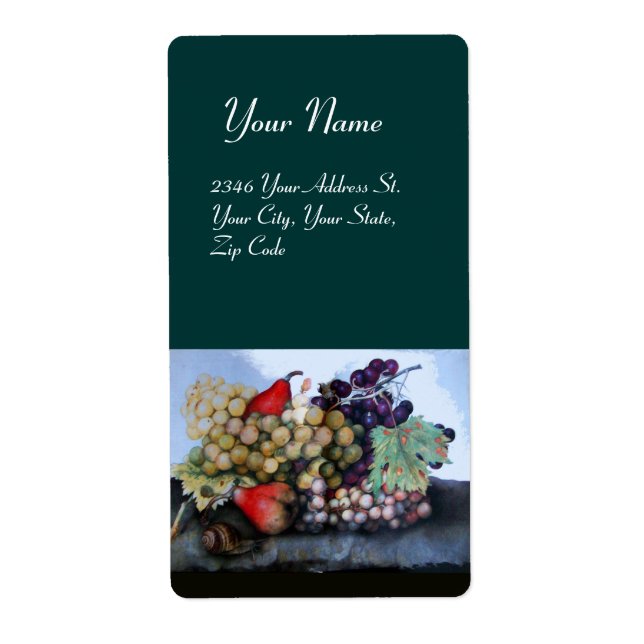 ETIQUETA FRUTAS DE TEMPORADA 1 - GRAPAS Y PERLAS (Frente)