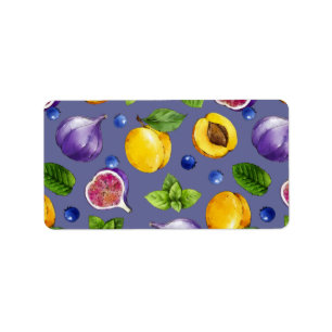 Etiqueta Frutas de Verano