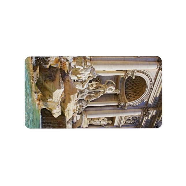 Etiqueta Fuente de Trevi (Frente)