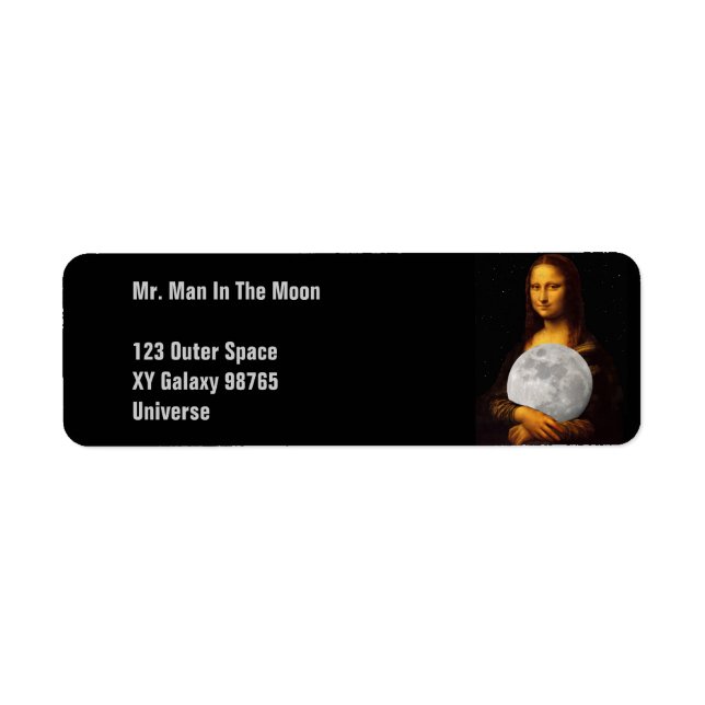 Etiqueta Full Moona Lisa (Frente)