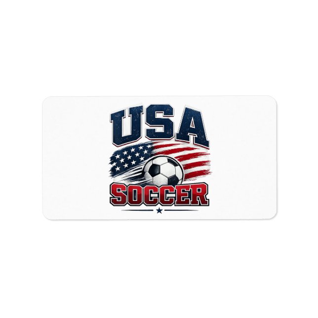 Etiqueta Fútbol 2026 EE. UU. (Frente)