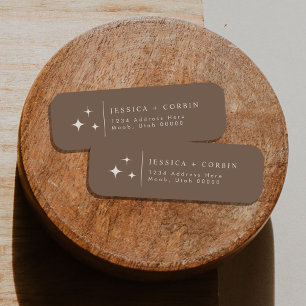 Etiqueta GALA Dirección de retorno de estrella celeste marr