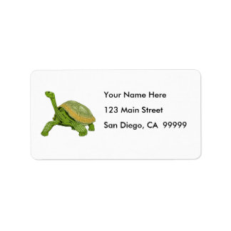 Etiqueta Galápagos Tortoise