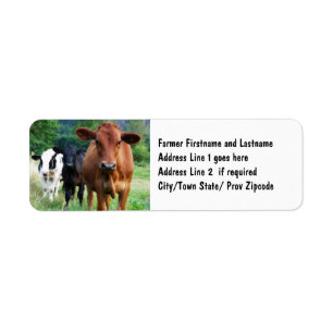 Etiqueta Ganado en campo