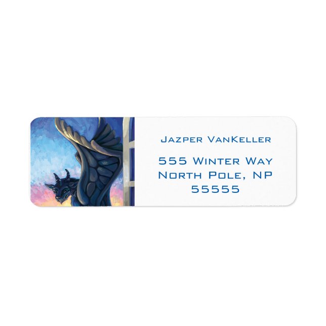 Etiqueta Gargoyle Guardian (Frente)