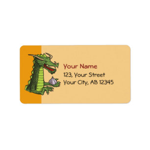 Etiqueta Garlic Dragon