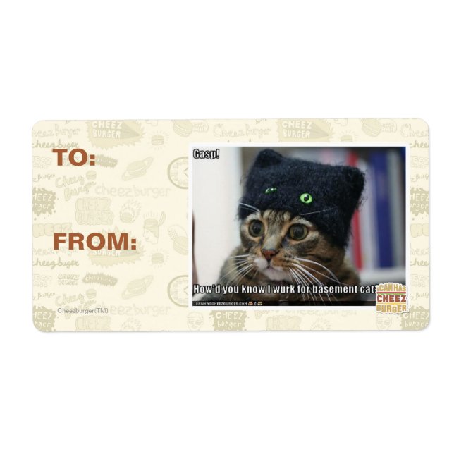 Etiqueta ¡Gasp! (Frente)