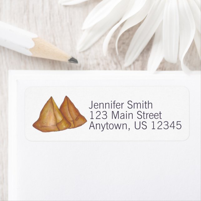 Etiqueta Gastronomía india Vegetación Cocina Fried Samosa P (In situ)