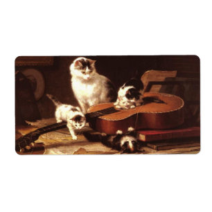 Etiqueta Gatitos y guitarra